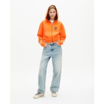Sweatshirt À Capuche Orange pour Femme - Taille 0 - The Kooples