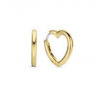 Silver Gold Plated Earrings 7917SY