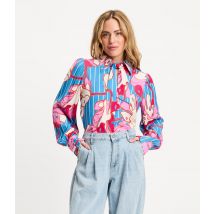 Blouse Urban Flora Stripe