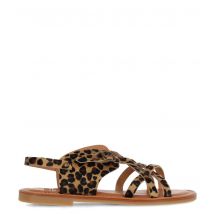 Angel Cross Sandal Leopard