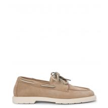 Light Suede Boat Shoe
