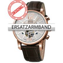 Perigaum Ersatzband Leder P-1111 braun ohne Schliesse 24 mm