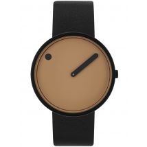 Picto 43349-4120B Unisex Cappucciono Brown 40mm 5ATM