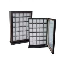 Rothenschild Uhrenvitrine RS-1135-30EB für 30 Uhren ebony