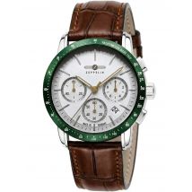 Zeppelin 8878-4 Herrenuhr New York Chronograph 43mm 5ATM