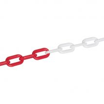 Fixman Plastic Chain 6mm x 5m Red/White 615292