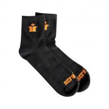 Scruffs T54885 Worker Lite Socks Black 3pk Size 10 - 13 / 44 - 48