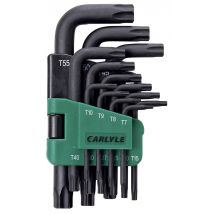 Carlyle Tools by NAPA TKSS13 13 Pc Short Torx Key Set