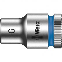 Wera 8790 HMA Zyklop 1/4" Drive Hexagon Socket Metric 1/4" 6mm