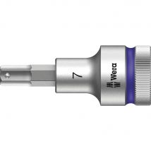 Wera 8740C HF Zyklop 1/2" Drive Hexagon Socket Bit Metric 1/2" 7mm