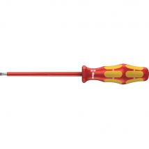 Wera Kraftform 160I VDE Insulated Parallel Slotted Screwdriver 3.5mm 100mm