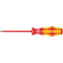 Wera Kraftform 160I VDE Insulated Parallel Slotted Screwdriver 4mm 150mm