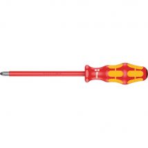 Wera Kraftform 165I VDE Insulated Pozi Screwdriver PZ3 150mm