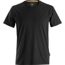 Snickers 2526 Mens Allround Work Organic Cotton T Shirt Black XS