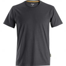 Snickers 2526 Mens Allround Work Organic Cotton T Shirt Grey 3XL