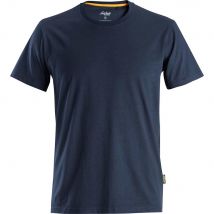Snickers 2526 Mens Allround Work Organic Cotton T Shirt Navy M