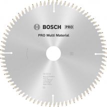 Bosch Multi Material Cutting Mitre and Table Saw Blade 216mm 80T 30mm