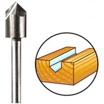 Dremel 640 V Groove Router Bit 6.4mm Pack of 1