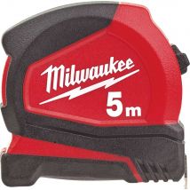 Milwaukee Pro Compact Tape Measure Metric 5m 25mm