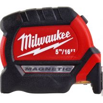 Milwaukee MAG Tape Measure Imperial & Metric 16ft / 5m 27mm