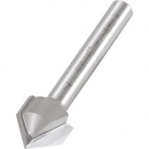 Trend Chamfer V Groove Router Cutter 12.7mm 6.5mm 1/4"