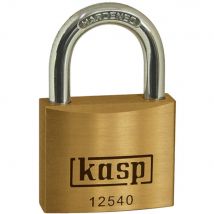 Kasp 125 Series Premium Brass Padlock Keyed Alike 40mm Standard 25401