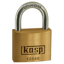 Kasp 125 Series Premium Brass Padlock
