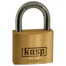 Kasp 125 Series Premium Brass Padlock Keyed Alike 50mm Standard 25506