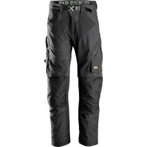 Snickers 6903 Mens Flexiwork Work Trousers Black 50" 32"