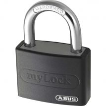 Abus T65AL Series Aluminium Padlock Black Keyed Alike 40mm Standard 6402