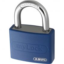 Abus T65AL Series Aluminium Padlock 40mm Blue Standard