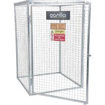 Armorgard Gorilla Bolt Together Gas Cylinder Storage Cage 1200mm 1200mm 1800mm