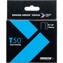 Arrow T50 Staples 14mm Pack of 1250