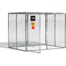 Armorgard Gorilla Bolt Together Gas Cylinder Storage Cage 2400mm 1800mm 1800mm