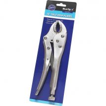 BlueSpot Curved Jaw Self Grip Locking Pliers 250mm