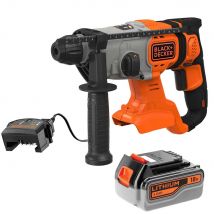Black and Decker BCD900 18v Cordless SDS Plus Hammer Drill 1 x 4ah Li-ion Battery Charger No Case