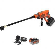 Black and Decker BCPC18 18v Cordless Pressure Washer 1 x 4ah Li-ion Battery Charger