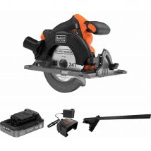 Black and Decker BLCCS78 18v Cordless Brushless Circular Saw 165mm 1 x 2.5ah Li-ion Charger No Case
