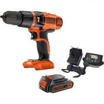 Black and Decker BDCH188 18v Cordless Combi Drill 1 x 1.5ah Li-ion Battery Charger No Case