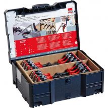 Bessey KLI-S Kliklamp Lever Clamp Set in Systainer Carry Case