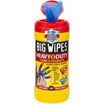 Big Wipes Heavy Duty Pro Hand Cleaning Wipes Pack of 80