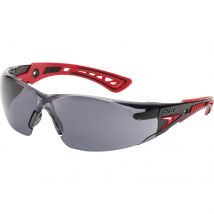 Bolle Rush+ RUSHPPSF Adjustable Bridge Smoke Safety Glasses