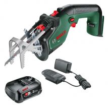 Bosch KEO 18 LI P4A 18v Cordless Reciprocating Pruning Saw 1 x 2.5ah Li-ion Battery Charger