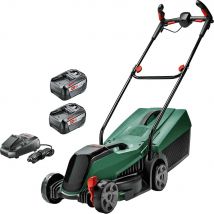Bosch CITYMOWER 18-32 P4A 18v Cordless Rotary Lawnmower 320mm 2 x 6ah Li-ion Battery Charger