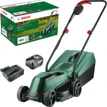 Bosch EASYMOWER 18V-32 P4A 18v Cordless Rotary Lawnmower 320mm 1 x 6ah Li-ion Battery Charger