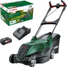 Bosch ADVANCEDROTAK 36V-40-650 36v Cordless Rotary Lawnmower 400mm 1 x 4ah Li-ion Battery Charger