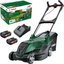 Bosch ADVANCEDROTAK 36V-40-650 36v Cordless Rotary Lawnmower 400mm 2 x 2ah Li-ion Charger