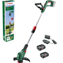 Bosch UNIVERSALGRASSCUT 18V-23-450 P4A 18v Cordless Grass Trimmer 230mm 2 x 2ah Li-ion Charger