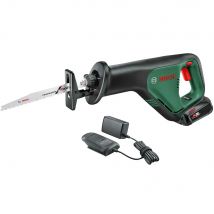 Bosch ADVANCEDRECIP P4A 18v Cordless Recipro Saw 1 x 2.5ah Li-ion Battery Charger No Case