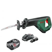 Bosch ADVANCEDRECIP P4A 18v Cordless Recipro Saw 1 x 6ah Li-ion Battery Charger No Case